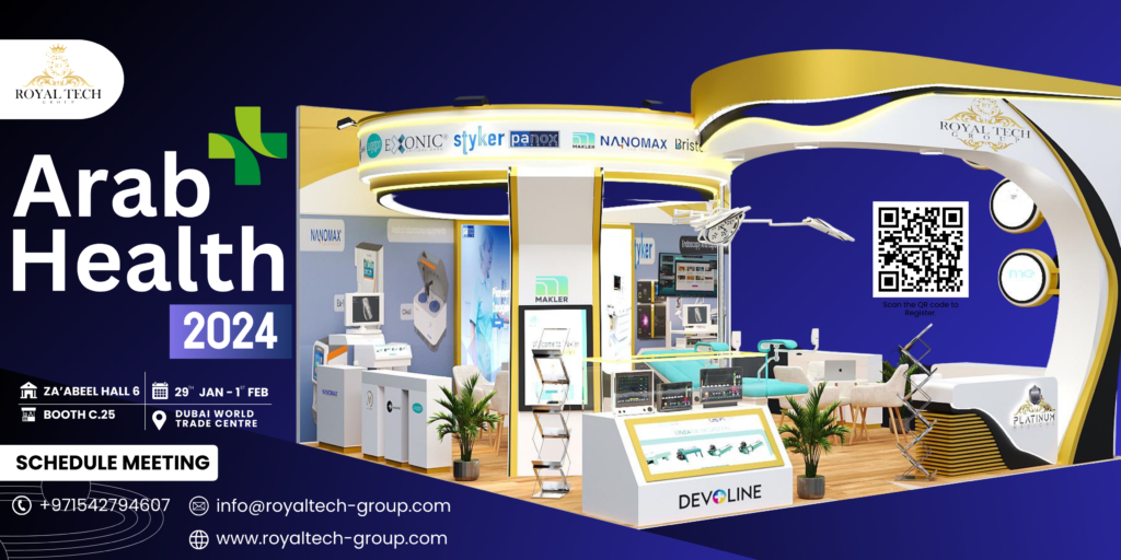 Royal tech Arab Health Participation